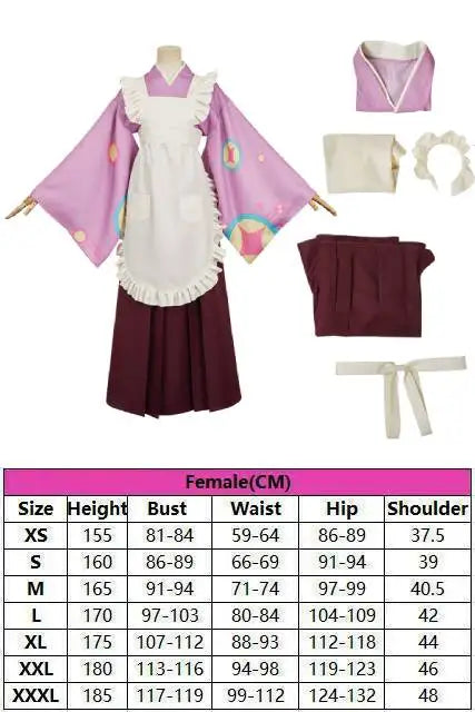 Neko Tsukahara Cosplay Dress & Apron – Tasokare Hotel Costume