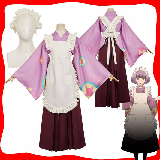 Neko Tsukahara Cosplay Dress & Apron – Tasokare Hotel Costume