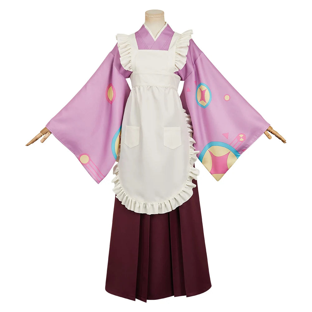 Neko Tsukahara Cosplay Dress & Apron – Tasokare Hotel Costume