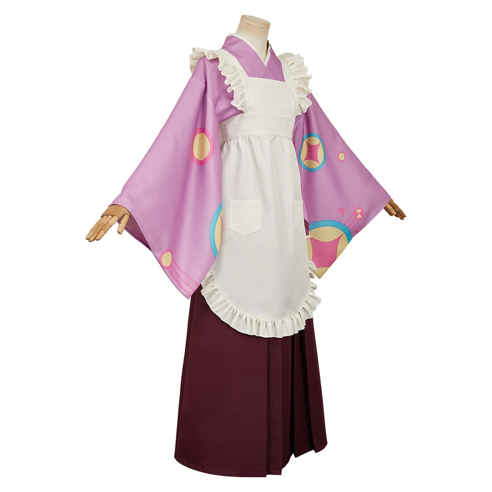 Neko Tsukahara Cosplay Dress & Apron – Tasokare Hotel Costume